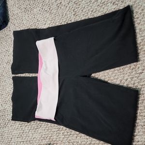 Vs pink yoga pants size small long length